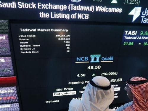 استقرار البورصة السعودية