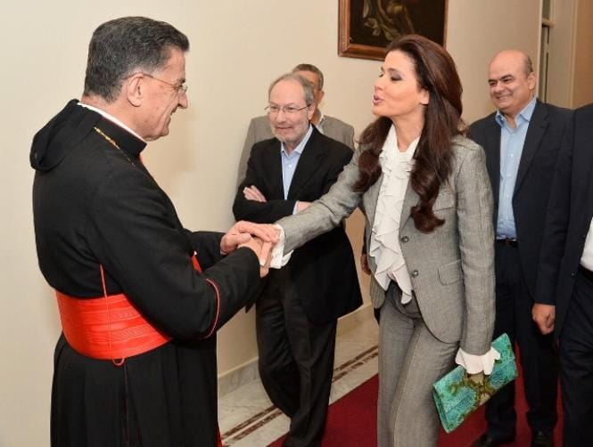 ستريدا جعجع من بكركي: الراعي دفعنا لمتابعة التواصل مع "التيار" 