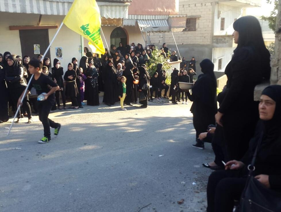 بدء مراسم تشيع الشهيد علي عباس ضيا في بلدته بافليه الجنوبية وسط أجواء من الحداد والحزن
