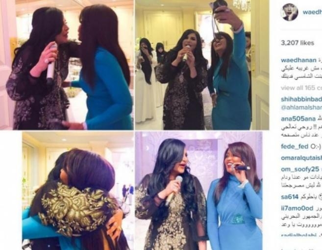 أحلام لفنانة: "سلامة قلبك أختي الغالية"