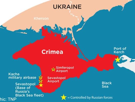 Pro-Ukraine activists block repair of sabotaged power lines to Crimea