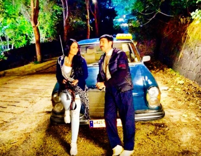 بالصورة: وسام صباغ من كواليس فيلمه الجديد