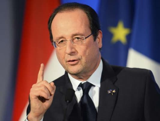 Hollande says there is no set date for Assad's departure but it must take place as soon as possible
