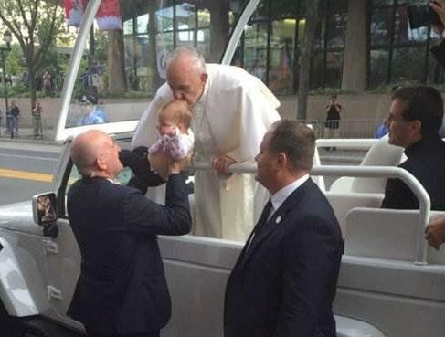 Baby's Brain Tumor Shrinks After Kiss from Pope Francis