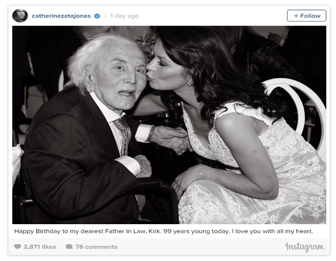 هكذا عايدت كاثرين "حماها الحبيب"