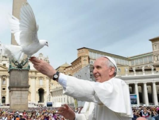 البابا فرنسيس يندد بـ"الاعمال الارهابية الوحشية" وتدمير "التراث الثقافي لشعوب بأسرها"