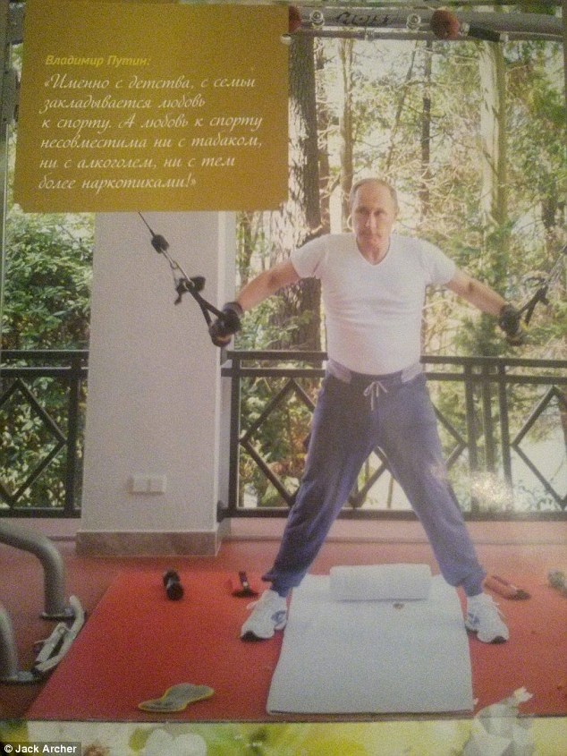 All Year with Vladimir: Hunky President Poses for Wacky New Calendar 
