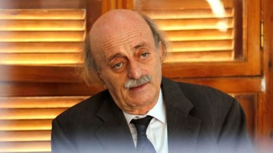 Walid Jumblatt from Baabda: We hope for the best in terms of stability and reform, the challenges are immense, but we will stand by the President, and we must face these challenges without forgetting the dangers surrounding us, particularly the Israeli occupation in the south