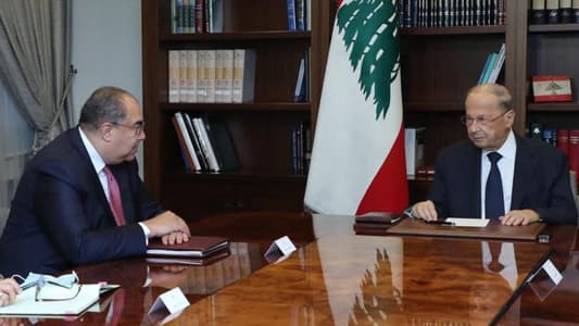 President Aoun to representative of Arab Group at IMF: Lebanon is keen to cooperate, reach agreement as soon as possible with IMF