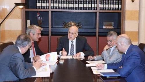 Mikati chairs meetings on electricity payments, general developments