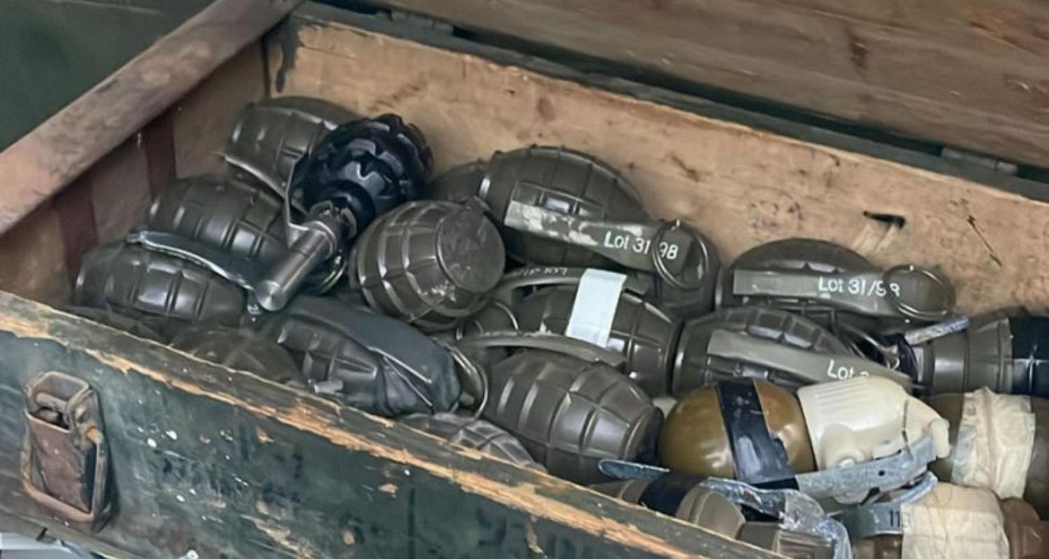Photos: Army Bust Arms Trafficking Gang