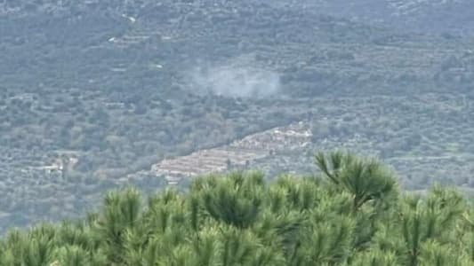 NNA: Israeli artillery shelling targeted the forests of the town of Kfarchouba