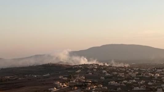 MTV correspondent: More than 250 phosphorous shells and airstrikes by the Israeli warplanes targeted the outskirts of Yaron town and the Yaron forest in the central sector until now