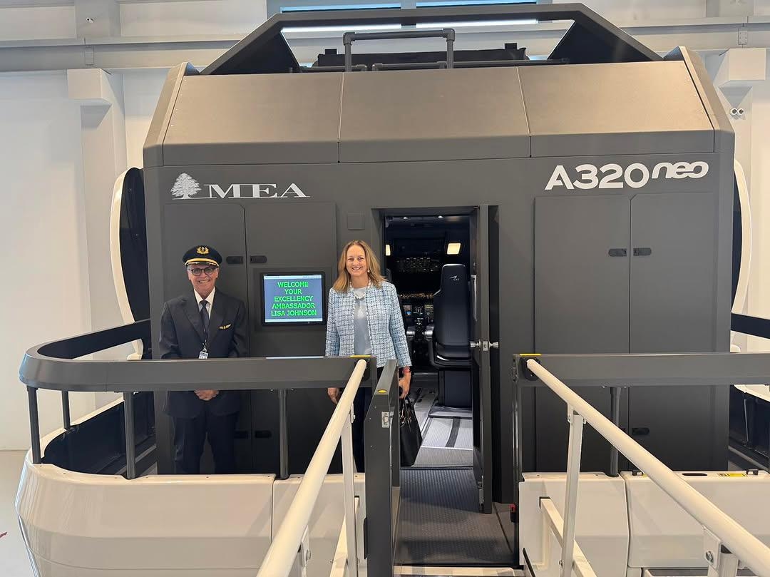 بالصور: السفيرة الأميركية... في مقرّ MEA