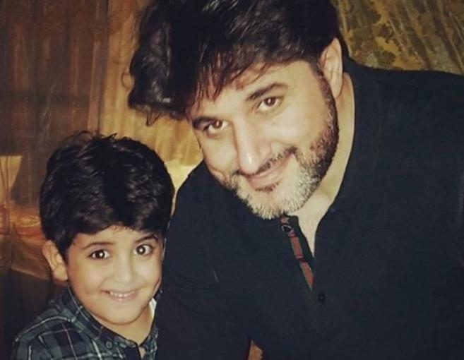 بالصورة: ملحم زين يحتفل بعيد ميلاد ابنه