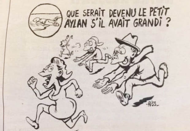 Queen Rania Lashes Back at Charlie Hebdo's Baby Aylan Cartoon