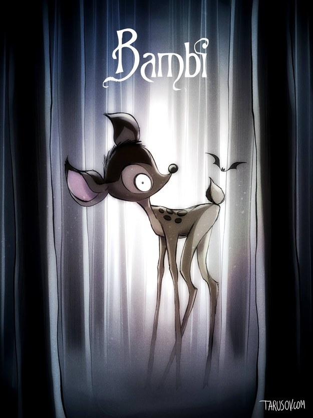 10 Disney Classics Reimagined as Tim Burton Movies 