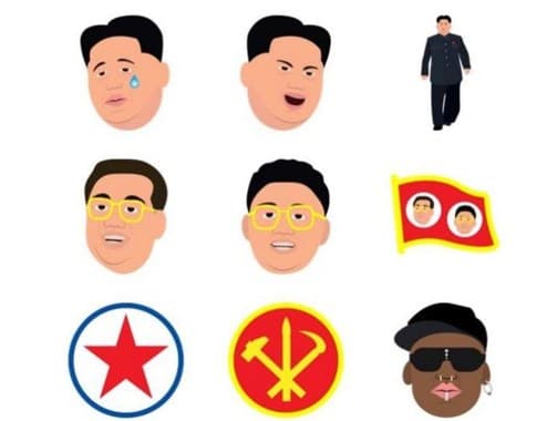 Kimunji: Emoji Line Mocks North Korea's Leader