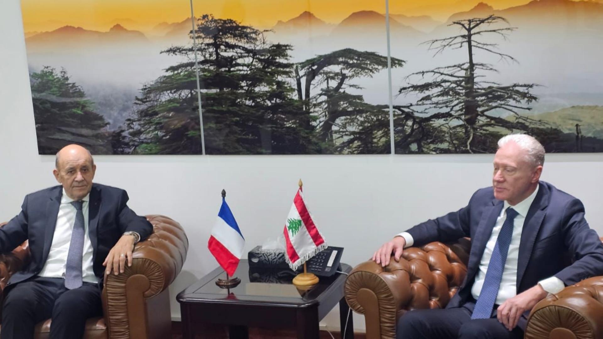 لقاء رجّي ولودريان: جهود فرنسية لتجنّب حرب جديدة