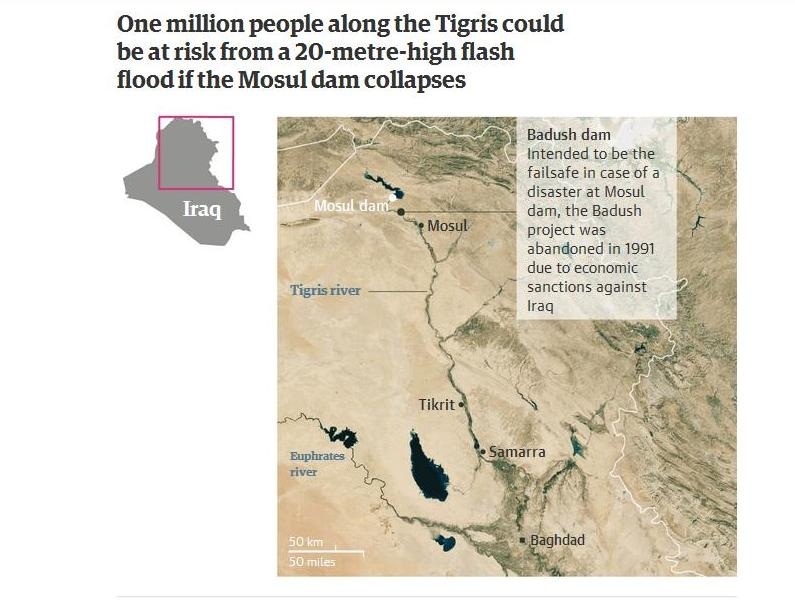 Mosul Dam Ready to Kill One Million People