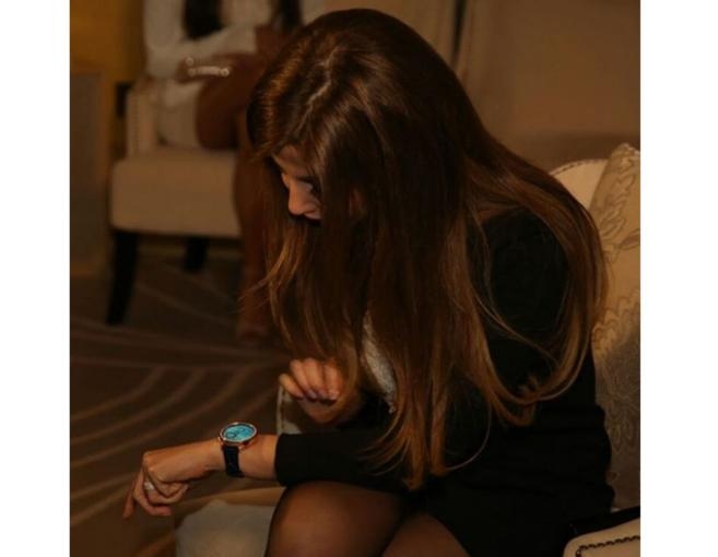 بالصور: إطلالة نانسي عجرم في أسبوع الموضة في دبي