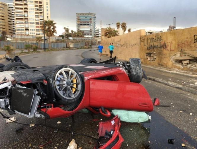 Footage: Tragic Crash Disrupts Racing Event in Beirut