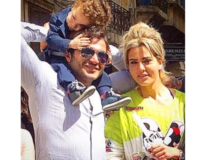 بالصوَر: جويل حاتم تحتفل مع جورج الراسي