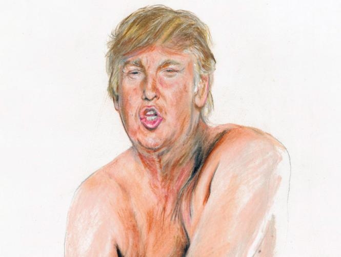 Naked Donald Trump Painting To Go On Display