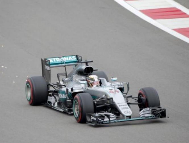 Hamilton escapes grid drop after parts flown in