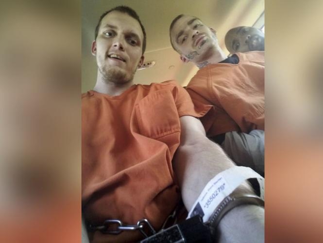 Photos: Inmate Posts Selfies to Facebook En Route to Jail 