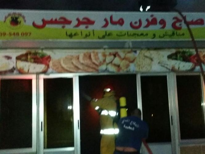 إحتراق فرن في جبيل