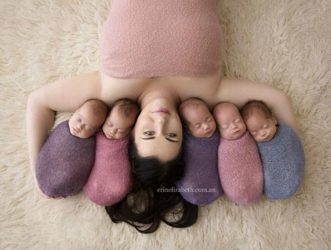 Photos: Australia's Adorable Newborn Quintuplets