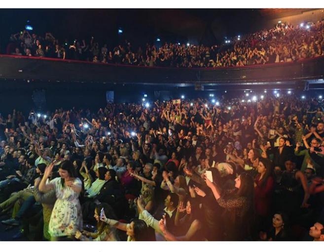بالصور: أجواء حفلة نانسي عجرم في باريس