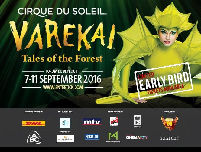 Cirque du Soleil’s Latest Production “Varekai” in Beirut 