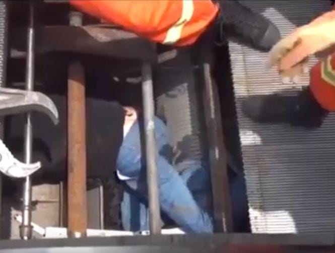 Man Sucked into Escalator in Front of Horrified Shoppers 