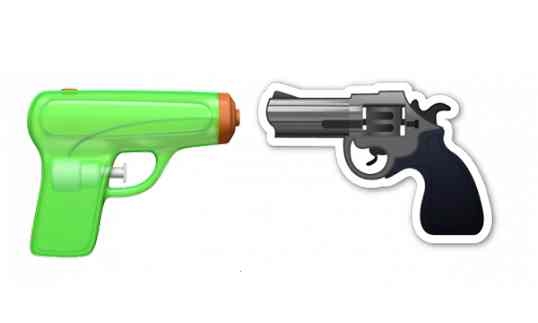 Water Pistol Emoji Replaces Revolver as Apple Enters Gun Violence Debate