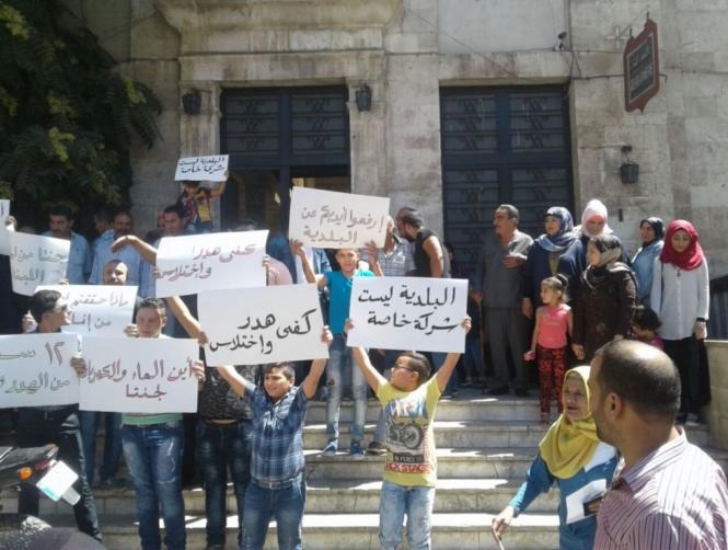 أهالي جنتا طالبوا خضر بإدارة شؤون بلديتهم