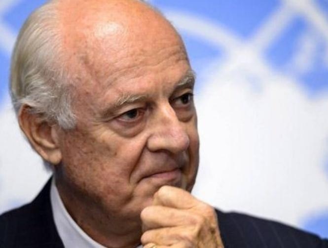 دي ميستورا: الاتفاق الاميركي الروسي يمنح التيار الرئيسي لمقاتلي المعارضة حق الدفاع عن النفس وينهي قصف روسيا والجيش السوري لمواقعهم