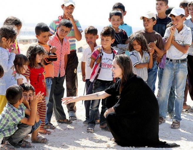 ما قالته أنجلينا في مؤتمرها الأردني