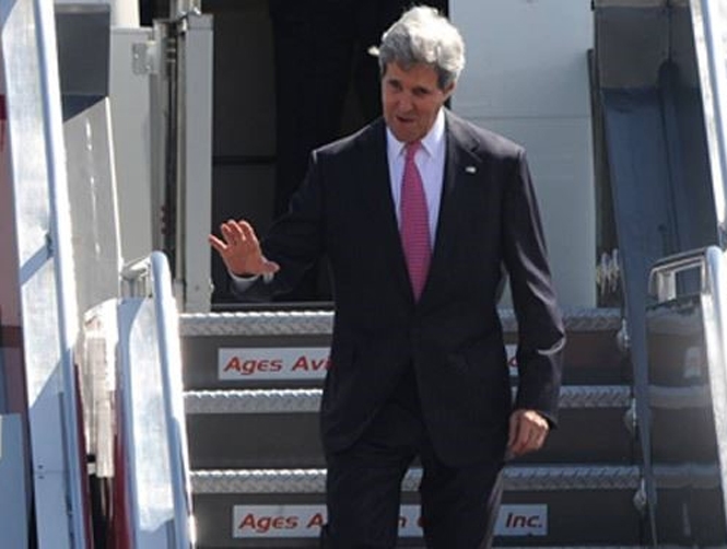 Reuters: U.S. Secretary of State Kerry says Syria government forces need to be banned from flying over areas controlled by Opposition