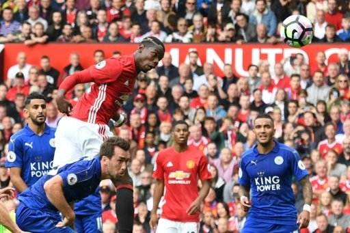 Paul Pogba scores first goal for Man Utd