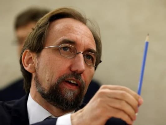 U.N.'s rights boss warns Russia over Syria air strikes