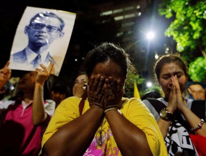 Despite his fragile health, many Thais stunned by king's death
