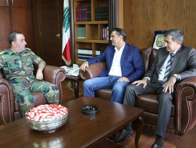 استقبالات قائد الجيش بالنيابة اللواء الركن حاتم ملاك