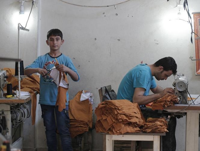 Syrian Refugee Children Toiling at Sweatshops in Turkey