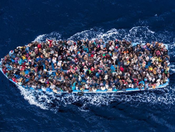 Almost 100 migrants missing off Libyan coast: navy