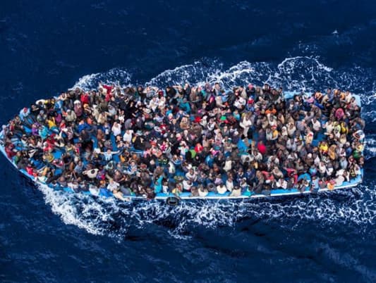 Almost 100 migrants missing off Libyan coast: navy