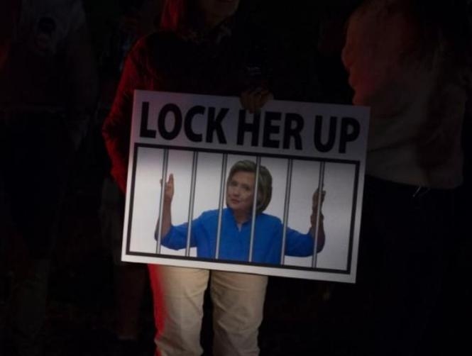 Trump Says Now Up to the American People to "Deliver Justice" to Clinton