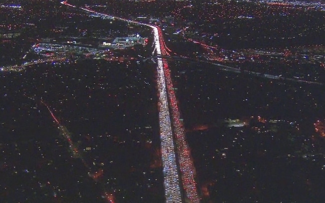 World’s Worst Traffic Jam? Cars Stuck in Thanksgiving Getaway 'Gridlock' 