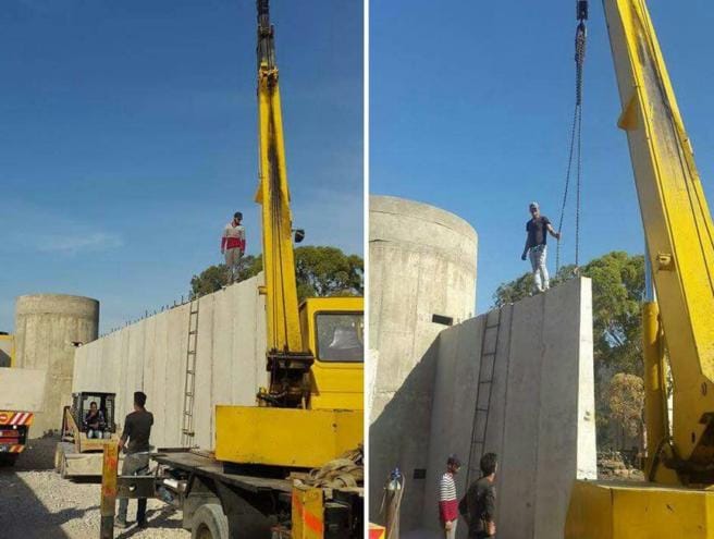 MTV correspondent: Construction halted on wall surrounding Ain al-Helweh Camp awaiting meeting between Lebanese-Palestinian authorities; Speaker Berri reportedly interfered to resolve matter 